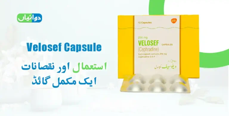 Velosef Capsule Uses in Urdu